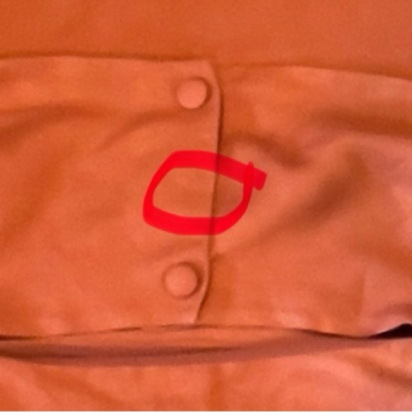 Adriana Degreas size Small strapless linen maxi dress, cutout just below bust - Picture 5 of 10